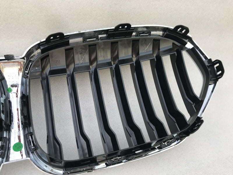 BMW X1 F48 FACELIFT SPORT & M-SPORT 2019-ON **NEW FRONT BUMPER TOP GRILL GENUINE