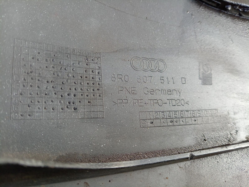 AUDI Q5 8R S-LINE 5 DOOR 2012-2016 REAR BUMPER GENUINE 8R0807511D