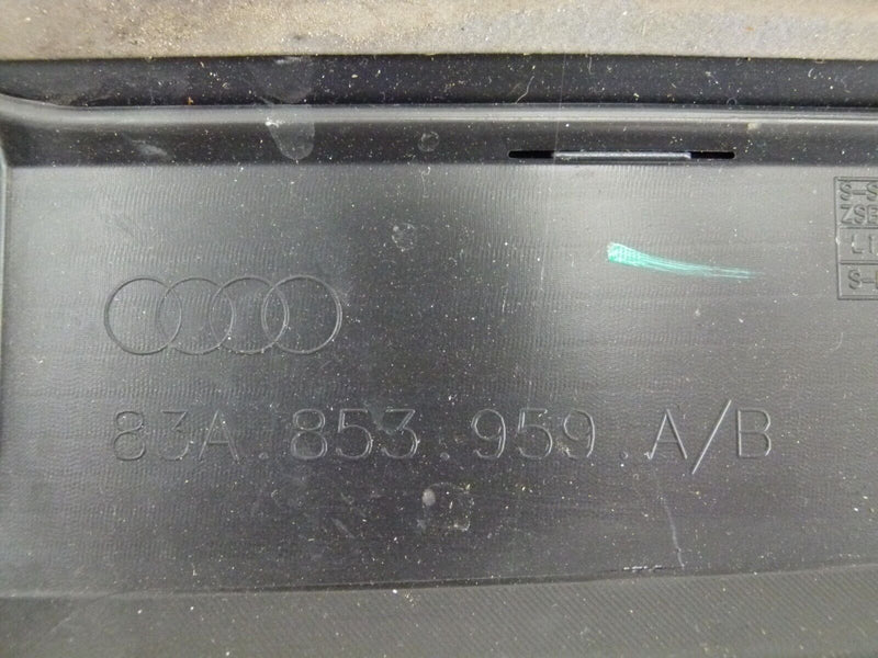AUDI Q3 F3 S-LINE 2018-ON FRONT LEFT DOOR LOWER MOLDING GENUINE 83A853959