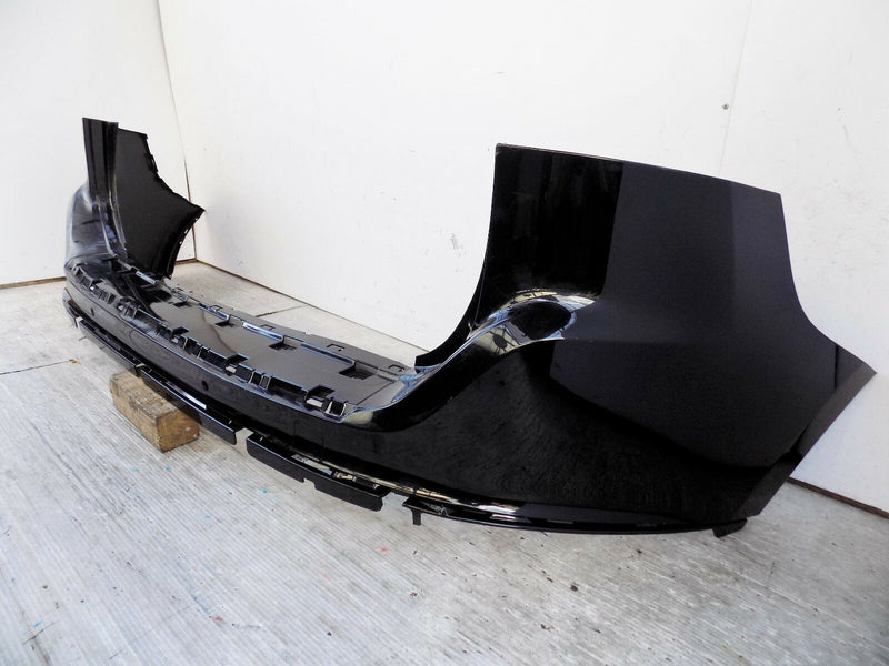 VOLVO XC60 R-DESIGN 2008-2013 BLACK REAR BUMPER GENUINE PDC HOLES (9444)