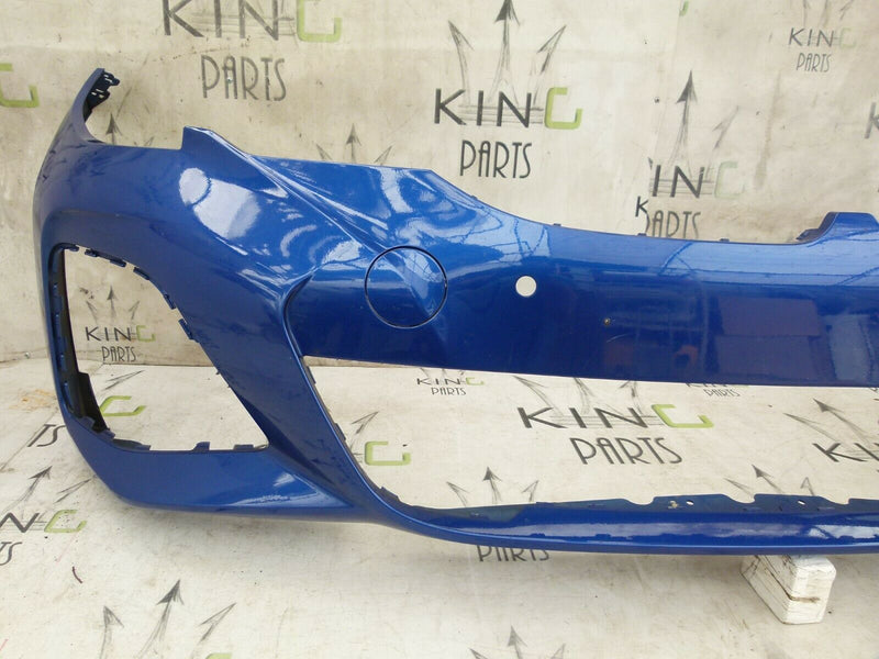 BMW 3 SERIES G20 G21 M-SPORT 2019-2022 BLUE FRONT BUMPER GENUINE 8069346