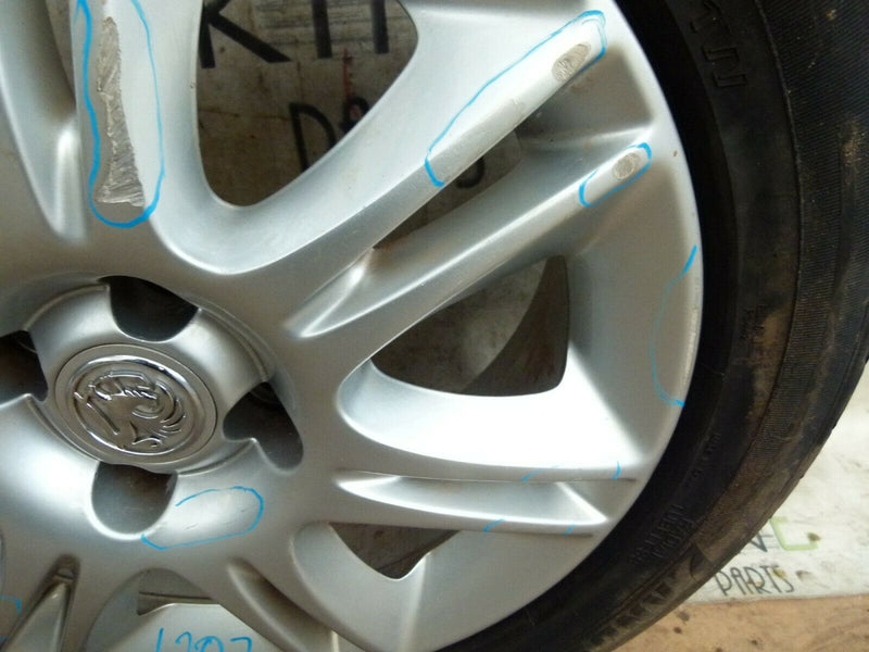 CORSA D GENUINE 16" ALLOY WHEEL 6Jx16H ET40 0P033K8 TYRE 195/55 R16