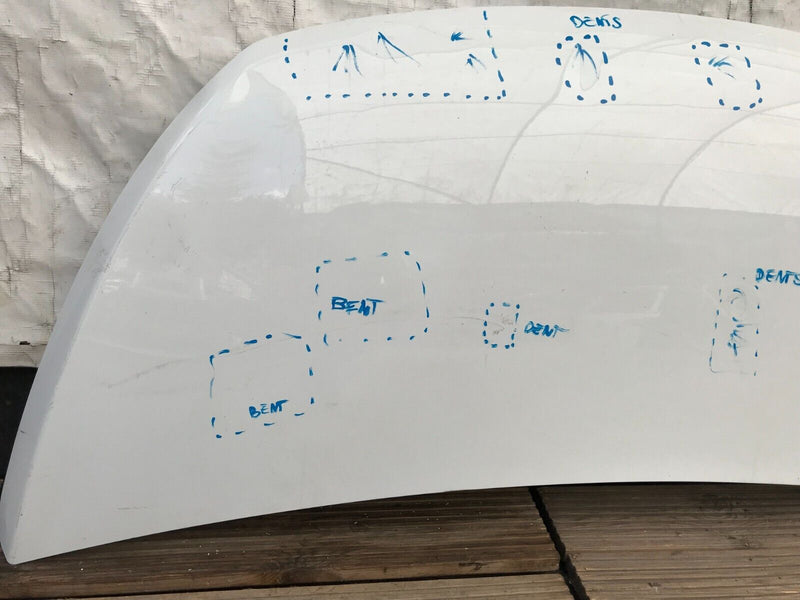 VAUXHAL VIVARO B NISSAN NV300 2014-18 GENUINE BONNET HOOD PANEL in WHITE