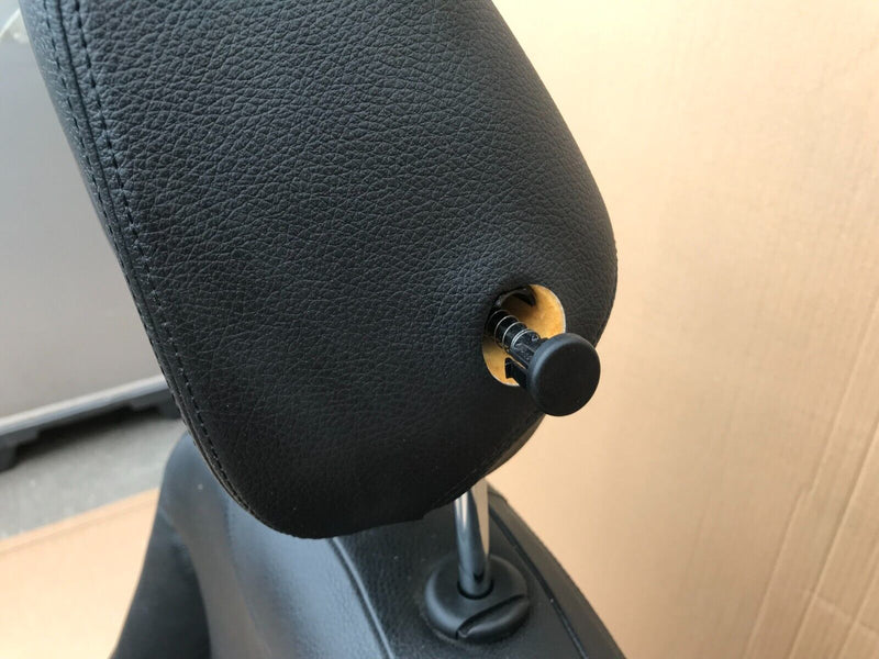 BMW F30 F31 SALOON ESTATE GENUINE FRONT SEAT BLACK LEATHER LEFT SIDE & SEATBELT