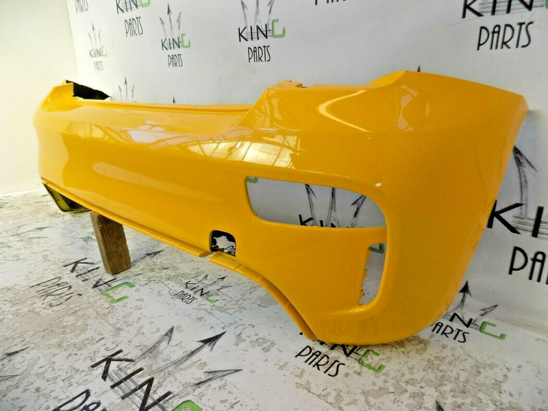FIAT 500 ABARTH 959 2016-ON FACELIFT REAR BUMPER YELLOW GENUINE 735633081
