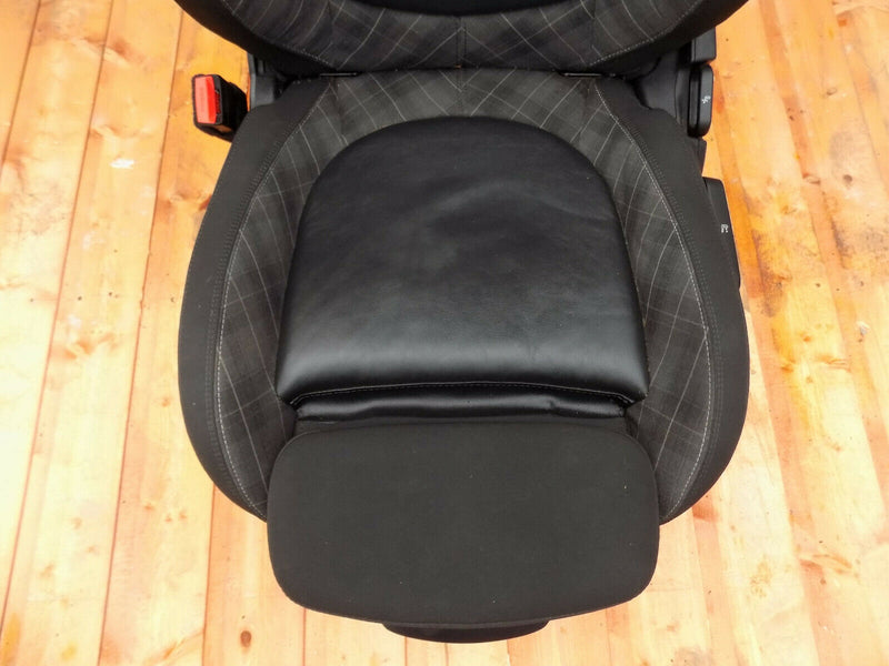 BMW MINI F55 F56 F57 FRONT SEAT HALF-LEATHER LEFT PASSENGER SIDE