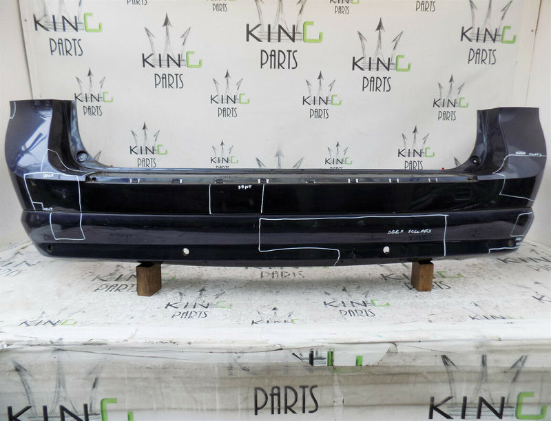 VOLVO V70 2007-2012 NAVY BLUE REAR BUMPER GENUINE PDC 30678656