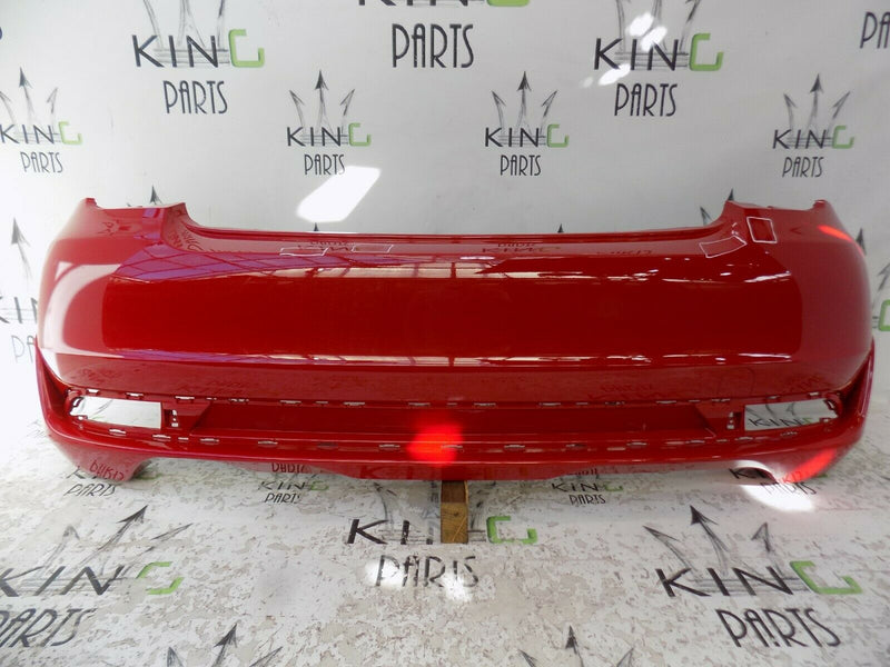 FIAT 500 SPORT 2016-ON FACELIFT REAR BUMPER RED *NO PDC* 735619800