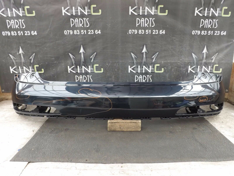 Audi Q3 2011-14 S Line Rear Bumper Genuine Top Section Genuine Dark Blue (A3580)