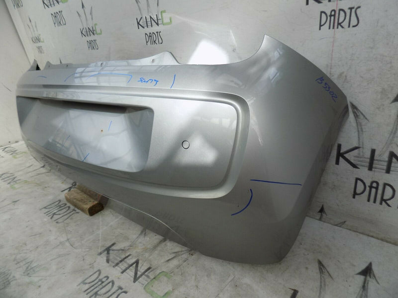 VW UP 2012-2016 REAR BUMPER IN SILVER GENUINE OEM 1S6807421