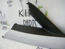 VAUXHALL CORSA D E 2014-ON FRONT LEFT A PILLAR TRIM PANEL GREY & BLACK 13180560
