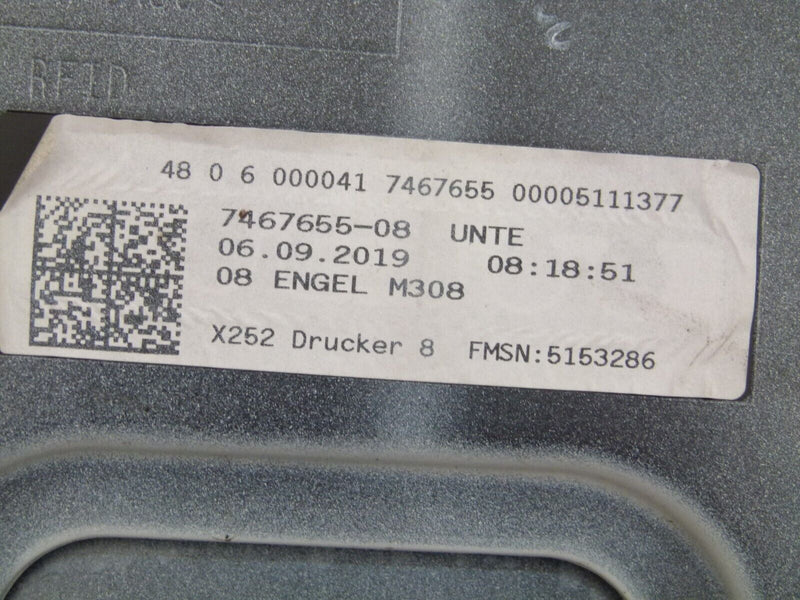 BMW X2 F39 S-DRIVE 2018-ON REAR BOOT LID TAILGATE GENUINE 7428466