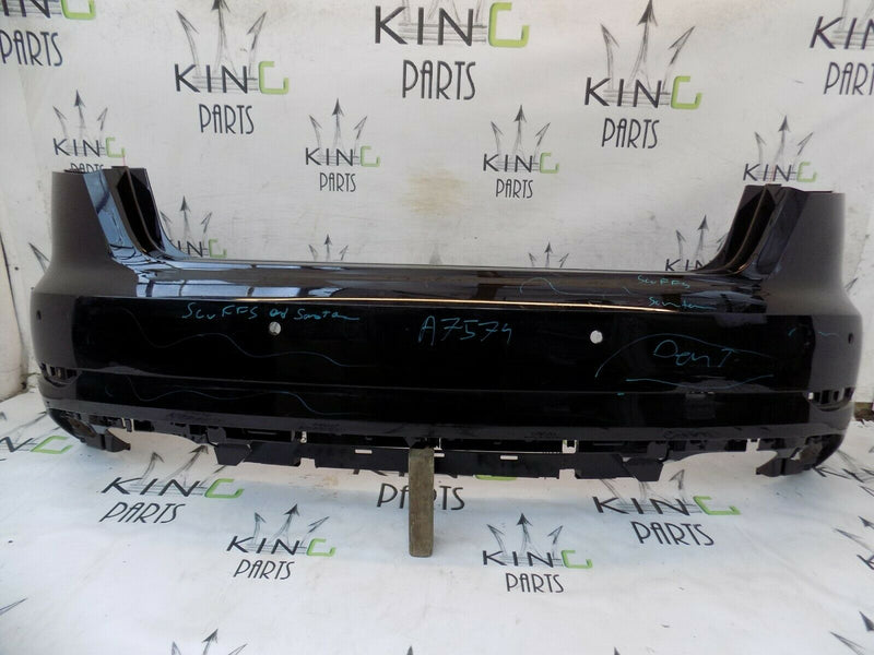 AUDI A3 8V 8V4 SPORTBACK 2017-2018 BLACK REAR BUMPER GENUINE 8V4807511L