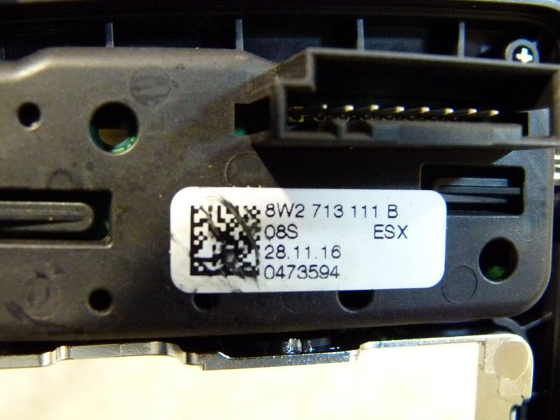 AUDI A4 S4 8W B9 2016-ON GEAR SHIFT SELECTOR SURROUND COVER TRIM 8W2713111