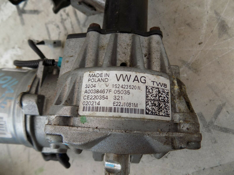 VW UP 2012 - 2017 ELECTRIC MOTOR STEERING COLUMN 1S2423520N