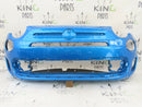 FIAT 500 S SPORT 2016-ON FACELIFT FRONT BUMPER BLUE 735619571