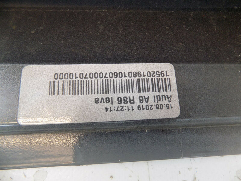 AUDI A6 RS6 2020-ON C8 4K0 LEFT SIDE SKIRT SILL COVER GREY 4K0853855B