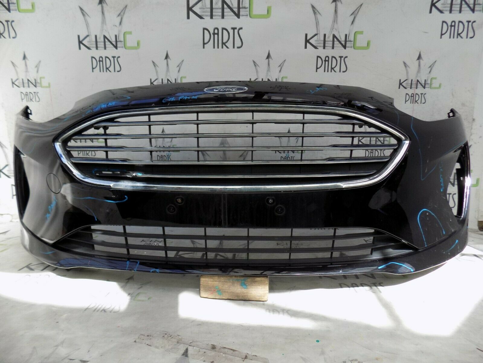 FORD FIESTA FRONT BUMPER BLACK 2017 - ON GENUINE H1BB17757AA #0604