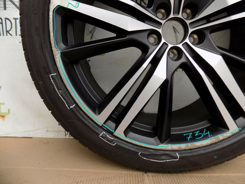 VOLVO XC90 21" INCH ALLOY WHEEL + TYRE 225/40/R21 8.5JX21H2 ET49.5 31423854