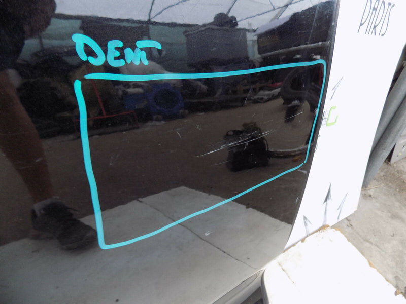 VW TOUAREG 7L 2002-2007 BLACK REAR DOOR PANEL RIGHT DRIVER SIDE O/S
