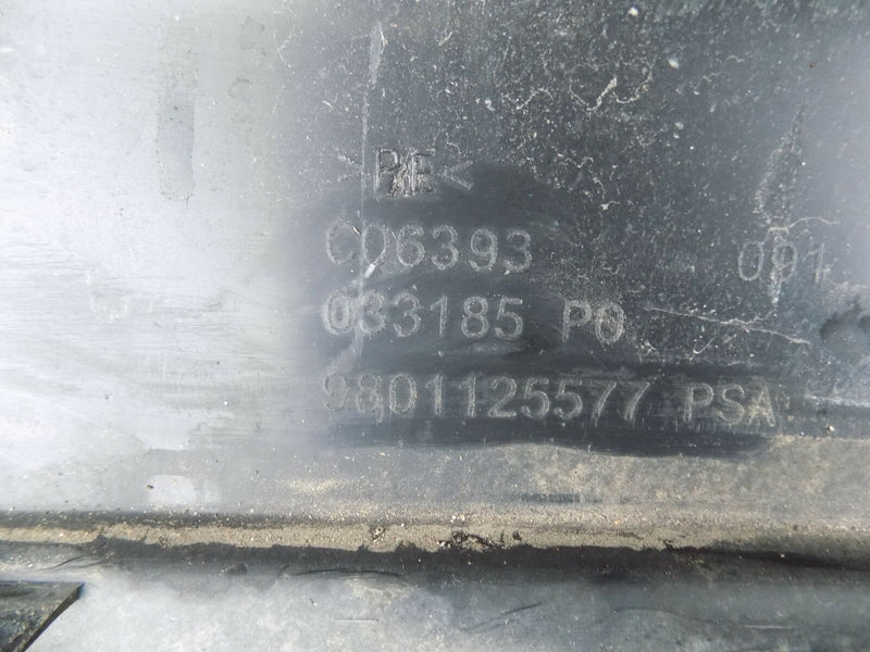 PEUGEOT 2008 2013 2014 2015 2016 BLACK REAR BUMPER GENUINE PDC 9801125577