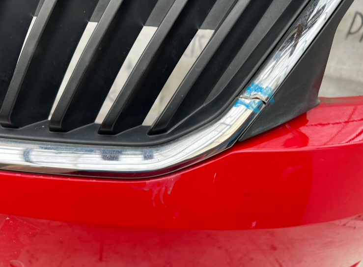 SKODA RAPID 2012-2017 FRONT BUMPER GENUINE 5JA807221