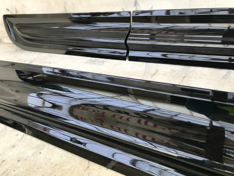 PORSCHE MACAN S T GTS 2022 SET OF DOOR MOULDINGS 4x TRIM PANELS FRONT REAR LH RH