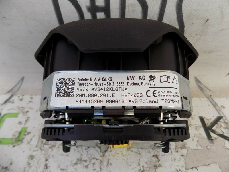 GENUINE VOLKSWAGEN GOLF 8 MK8 2019 - ON DRIVERS AIRBAG ORIGINAL 2GM.880.201.E