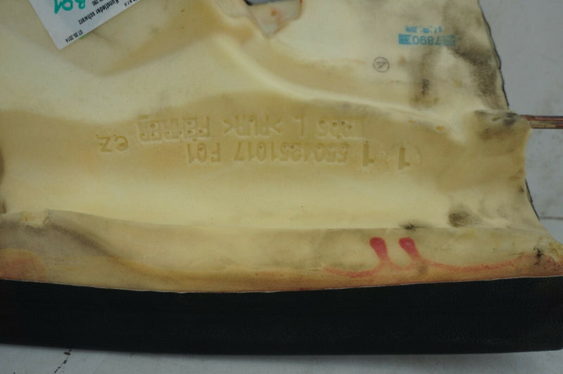 MERCEDES C-CLASS 2014-ON W205 AMG REAR SEAT LEFT SIDE PANEL BLACK LEATHER - B01