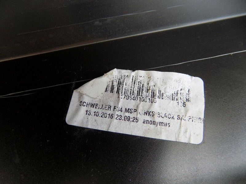 BMW 3 Gran Turismo F34 320 I M Sport Left Plastic Side Skirt Cover 8057147