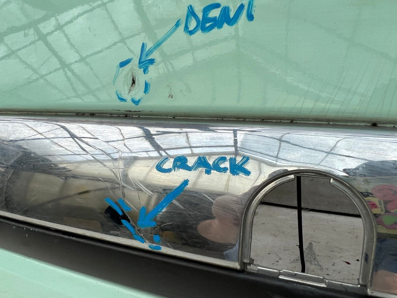 FIAT 500 2007-2013 REAR BUMPER GENUINE 735425627