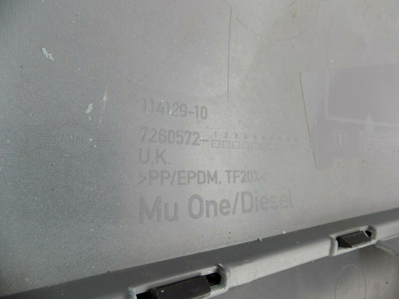 MINI COOPER ONE R56 LCI 2010-2012 DIESEL REAR BUMPER GENUINE 7260572