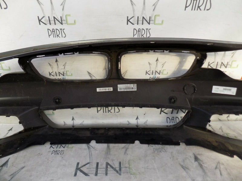 BMW 4 SERIES F32 F33 F36 2014-2018 GENUINE BLACK FRONT BUMPER 51118054502