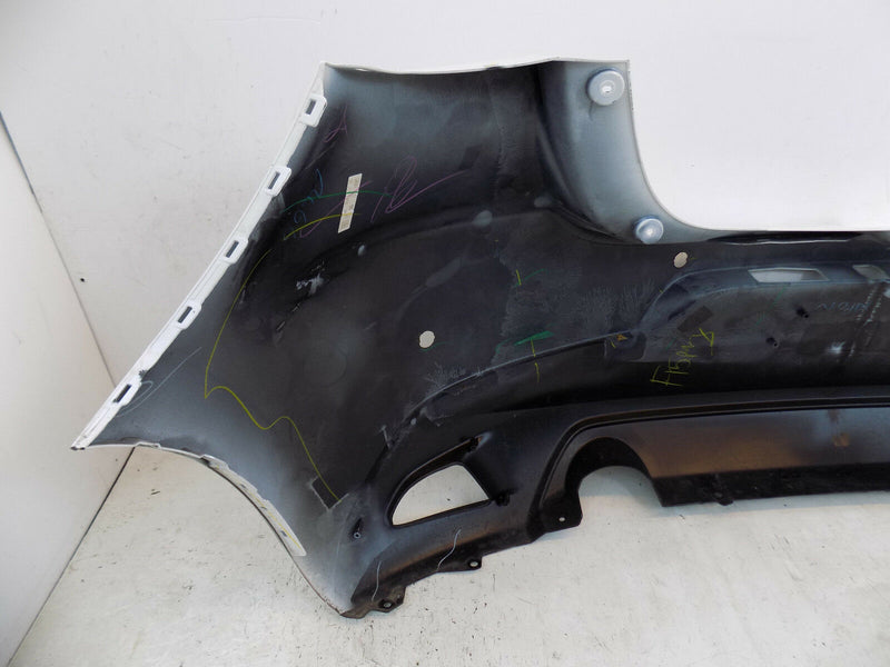 MAZDA III 3 BL- 2008 2009 2010 2011 WHITE REAR BUMPER GENUINE DB0V-50221