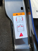 FORD TRANSIT XLWB HIGH ROOF 2013-22 REAR DOOR PANEL RIGHT DRIVER SIDE