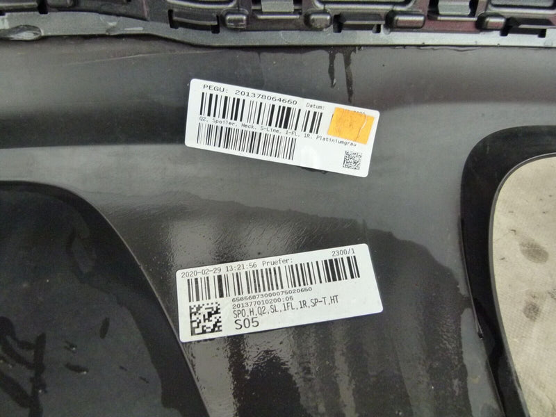 AUDI Q2 S-LINE 2017-2018 REAR BUMPER PDC GENUINE 81A807385