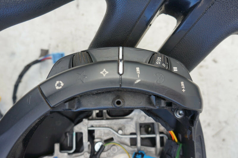 CITROEN C4 GRAND PICASSO 06-13 4 SPOKES LEATHER MULTIFUNCTION STEERING WHEEL