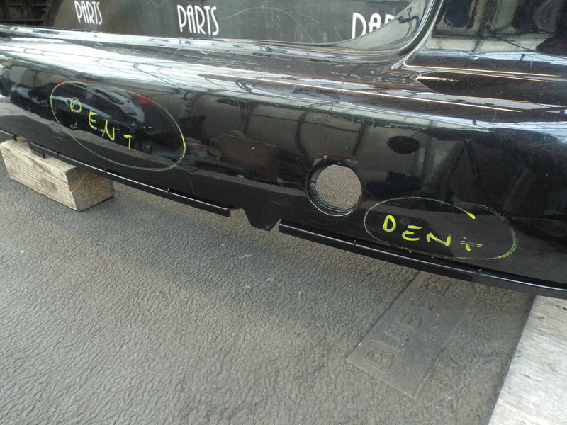 VOLKSWAGEN VW TOURAN 2003-2006  REAR BUMPER TOP SECTION GENUINE BLACK (A0094)