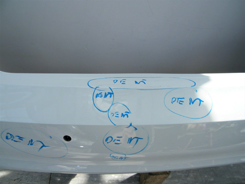 AUDI A3 8V4 2013-2016 SPORTBACK 5 DOOR WHITE REAR BUMPER GENUINE 8V4807511 A1386