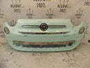 FIAT 500 2015-ON FACELIFT FRONT BUMPER LOUNGE MINT GENUINE  735619491