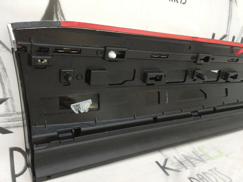VW TOUAREG CR 7 MK3 2018> REAR DOOR PANEL LEFT SIDE TRIM MOULDING 760854949