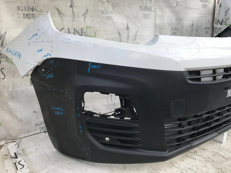 PEUGEOT PARTNER III 2019-ON FRONT BUMPER PDC GENUINE 9816765680