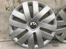 VOLKSWAGEN POLO 2009-2018 GENUINE CAPS 4x WHEEL TRIMS 15' CAP COVERS 6R0601147C