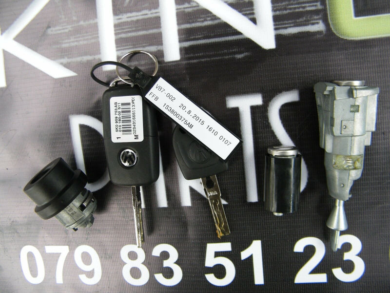 VW Golf 2011-14 Tiguan Touran up Genuine Keys Set Remote Key Ingintion Door Lock