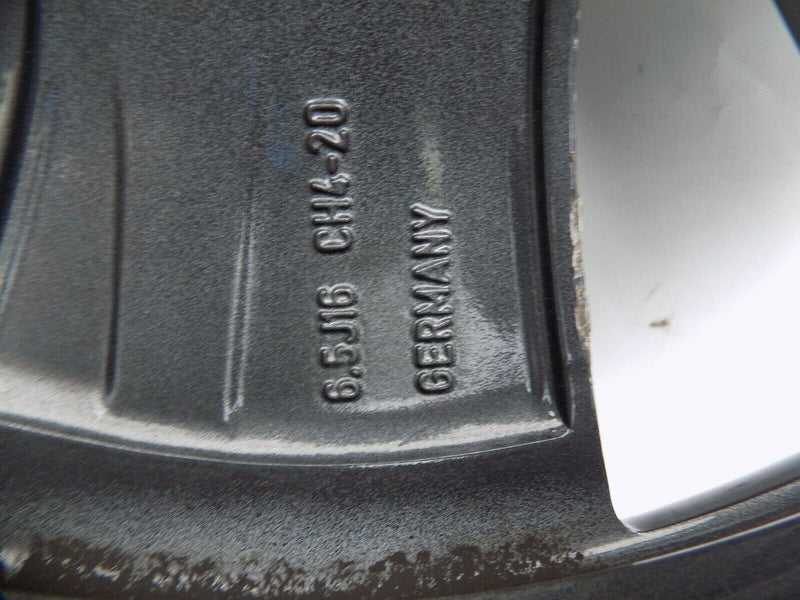 PEUGEOT 2008 6 SPOKE 16'' INCH ALLOY WHEEL RIM 6.5J  X16 CH4-20 9678398177