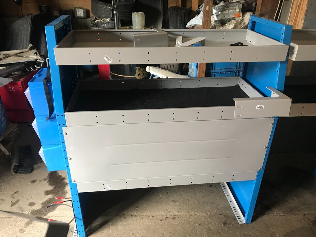 BRI-STOR VAN RACKING REAR SHELVING STORAGE TOOLS BOX.RACK REAR SYSTEM
