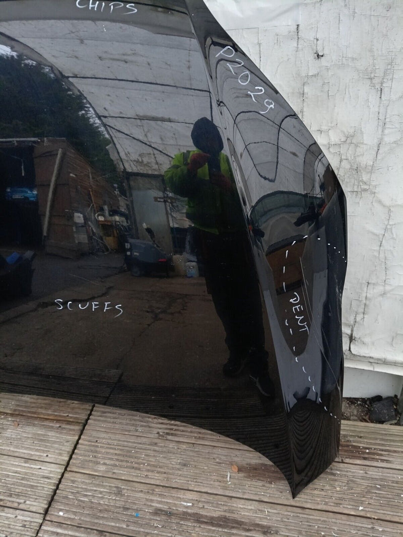 AUDI TT 8J 2007-2013 GENUINE ALUMINIUM FRONT BONNET HOOD PANEL in BLACK