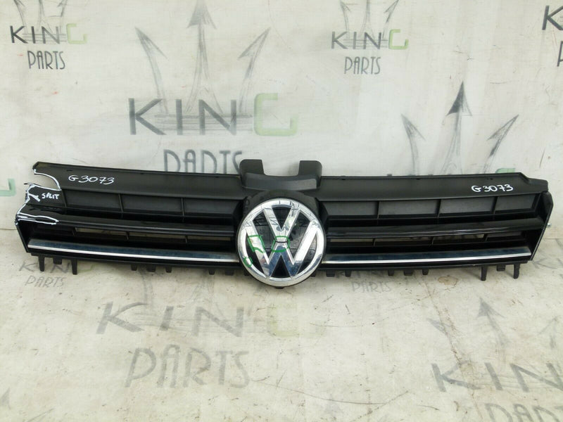VW GOLF MK7 2013-17 FRONT BUMPER UPPER GRILL GRILLE GENUINE 5G0853653E