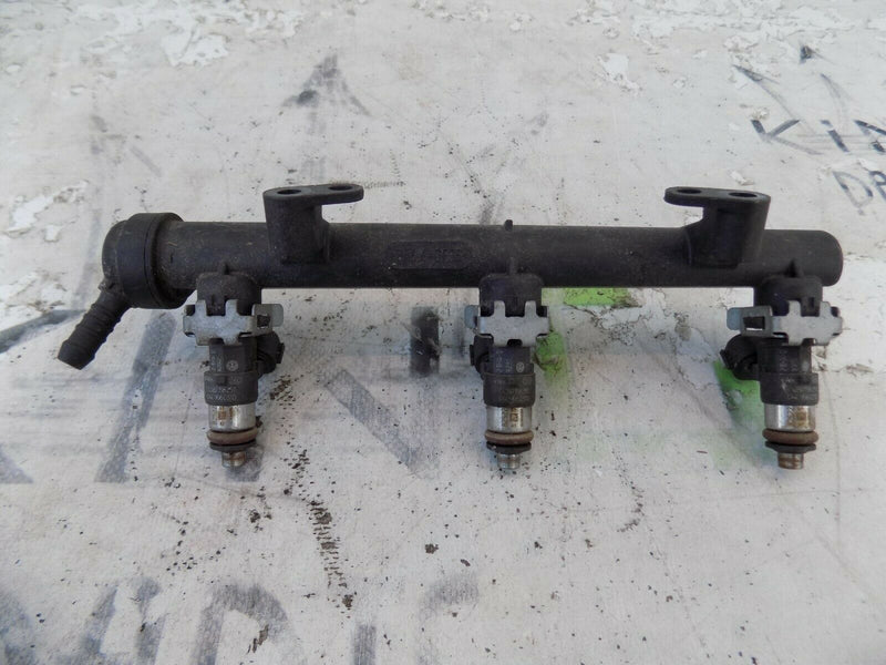VW UP/AUDI/SEAT/SKODA 1.0 PETROL CHYA INJECTOR RAIL 04C133313R & INJECTORS 11-16