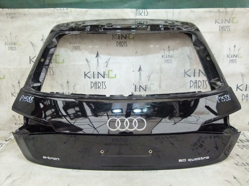 AUDI E-TRON 2018-ON GENUINE ALUMINIUM BOOT LID TAILGATE PANEL in BLACK
